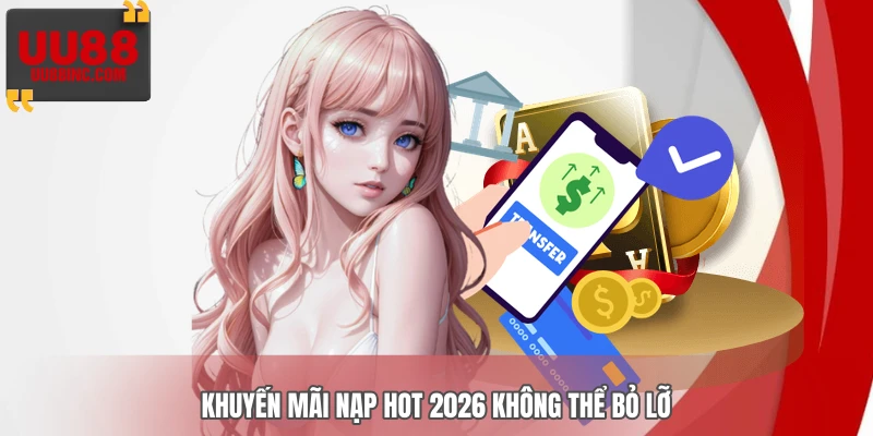 Khuyến mãi nạp hot 2026 không thể bỏ lỡ Khuyến mãi nạp hot 2026 không thể bỏ lỡ